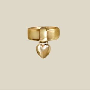 Laura Lombardi Amorina Ring- Recycled Brass, Size 7